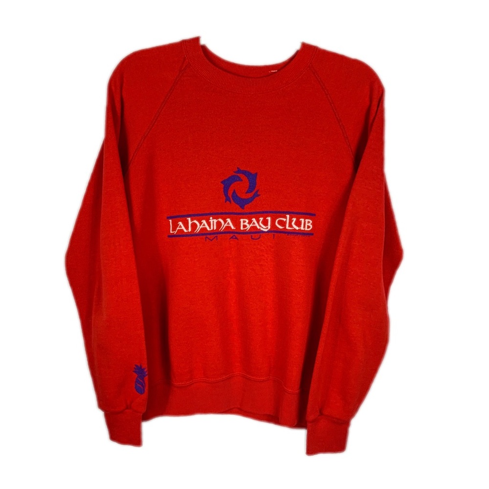 90’s Maui Hawaii Vintage Crewneck Surfing Club VTG